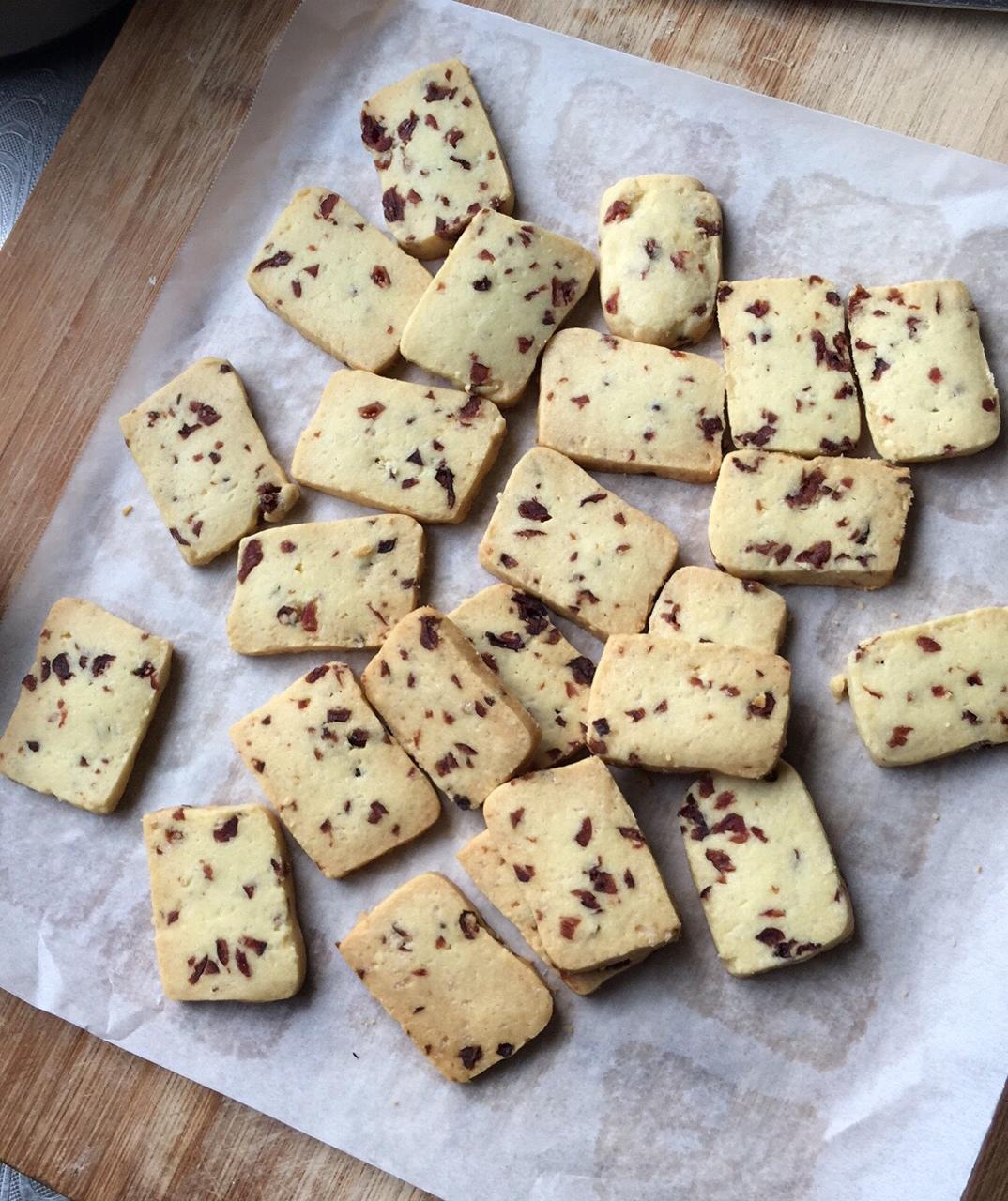 酥到骨子里蔓越梅饼干