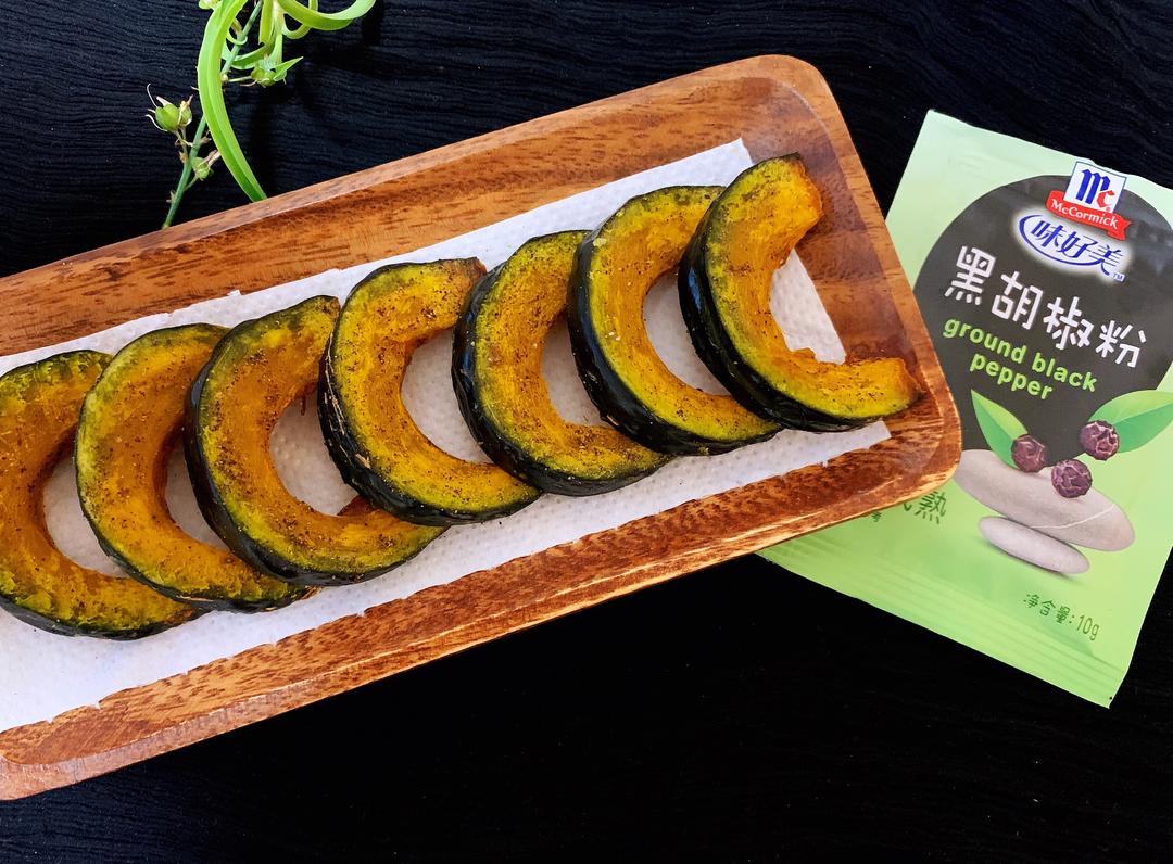 黑胡椒烤小贝南瓜的做法