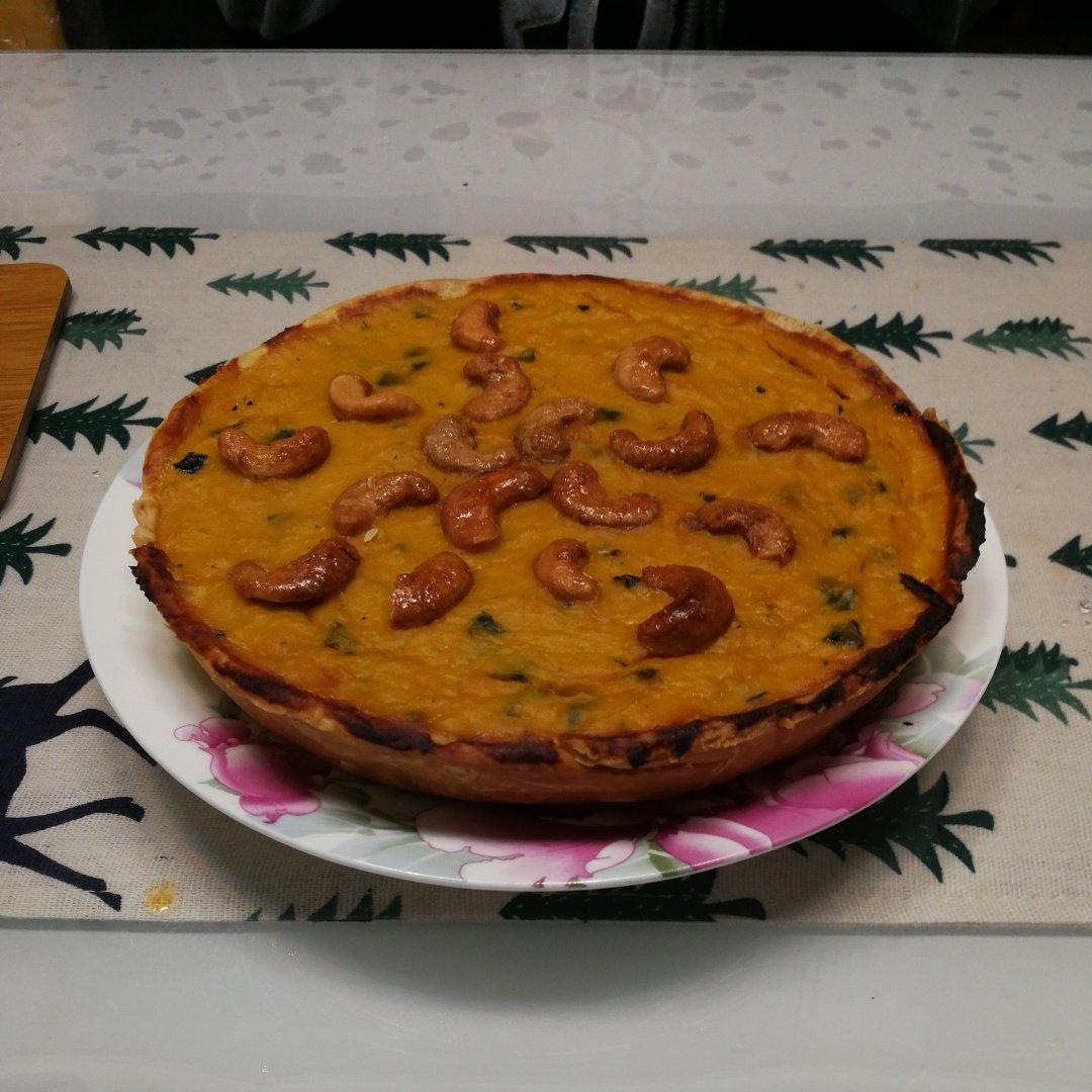 秋季时令小甜品——奶香南瓜派