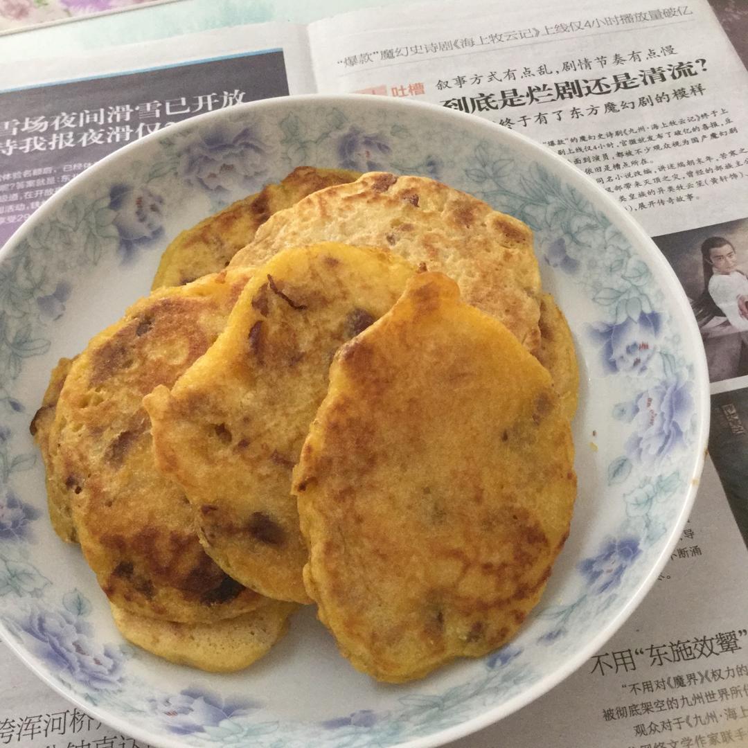 奶香玉米饼