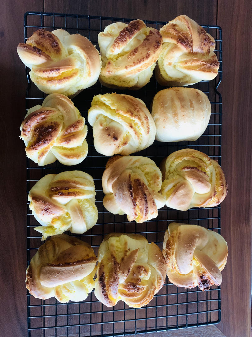 椰蓉满满！香味十足的mini小吐司