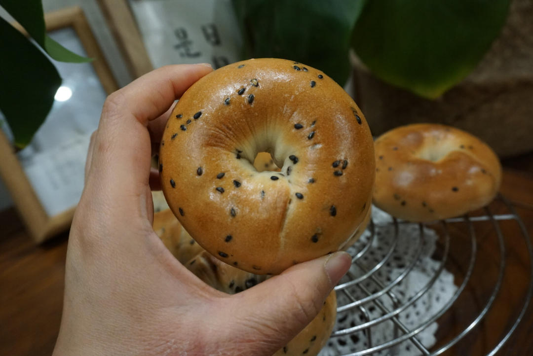 原味贝果🥯/黑芝麻贝果🥯