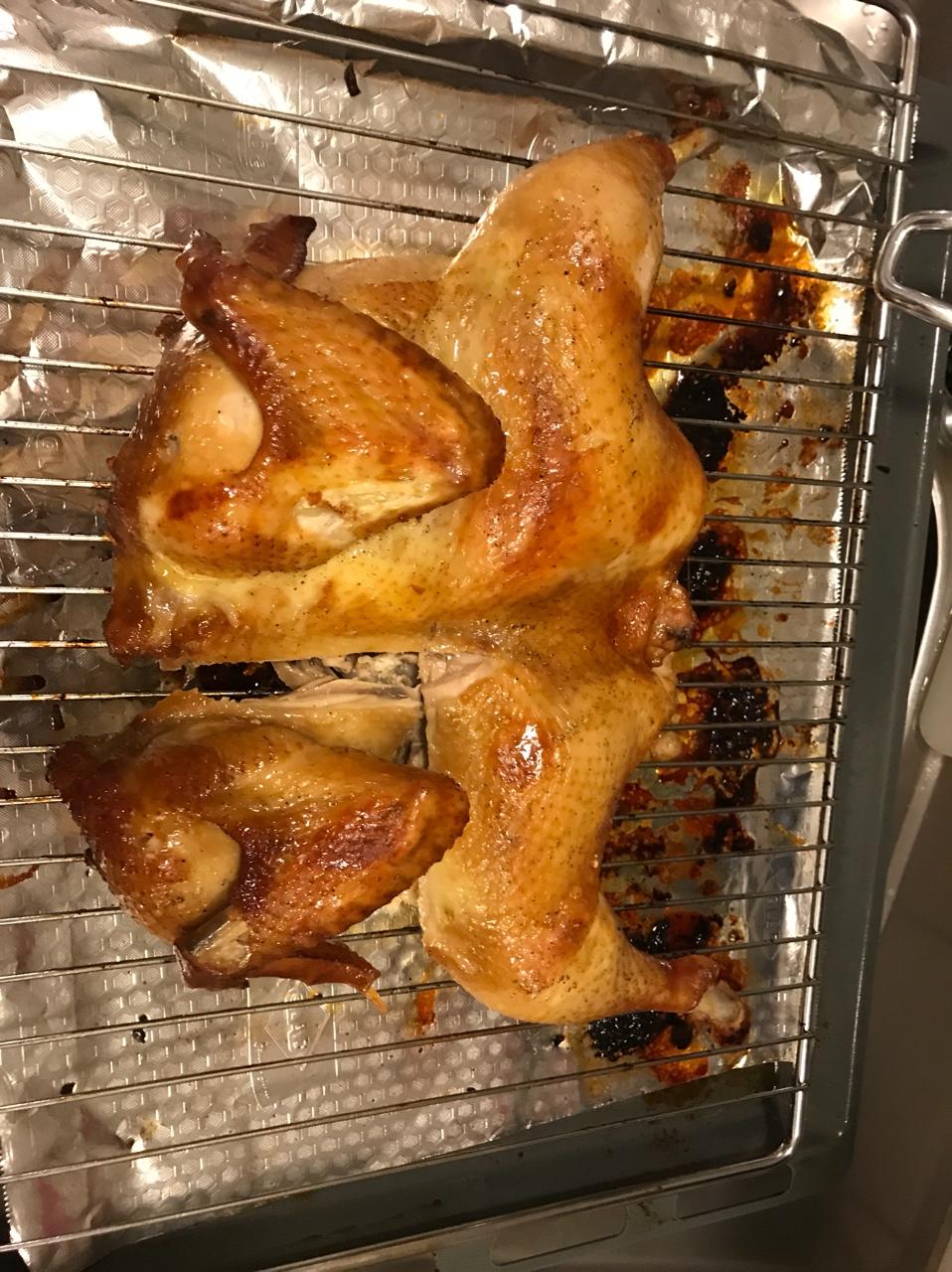 袋袋烤鸡--自制腌料+脆皮秘籍