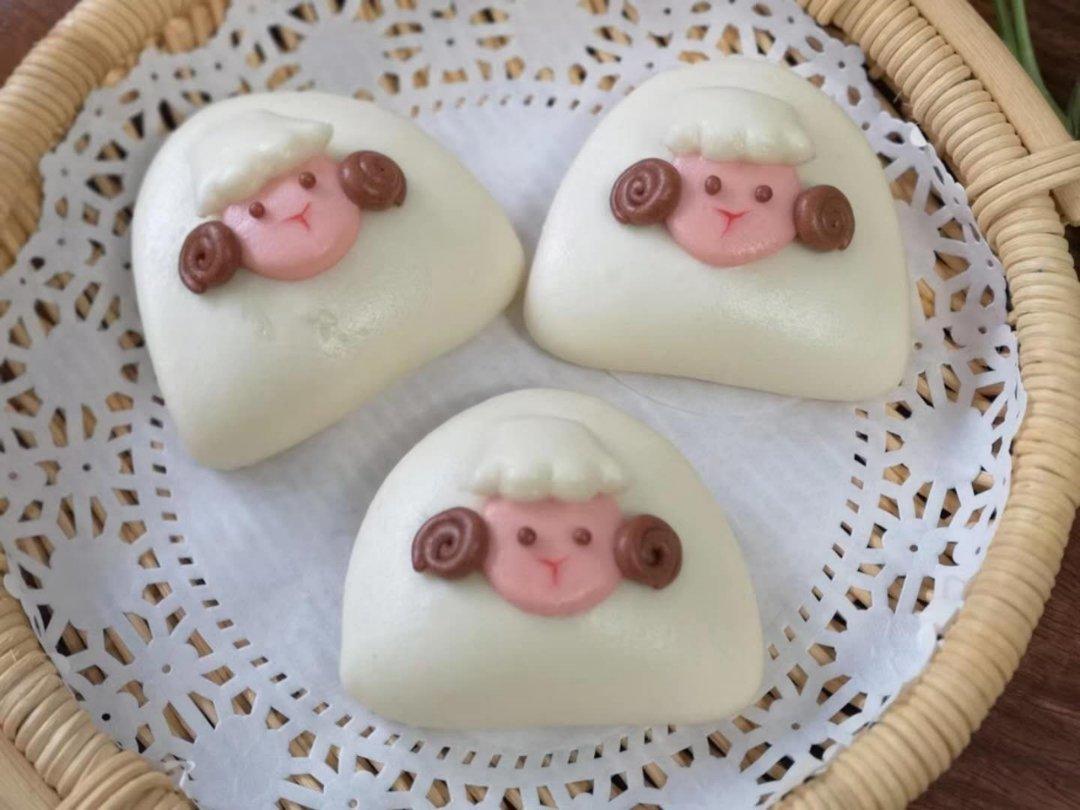 小羊馒头夹饼