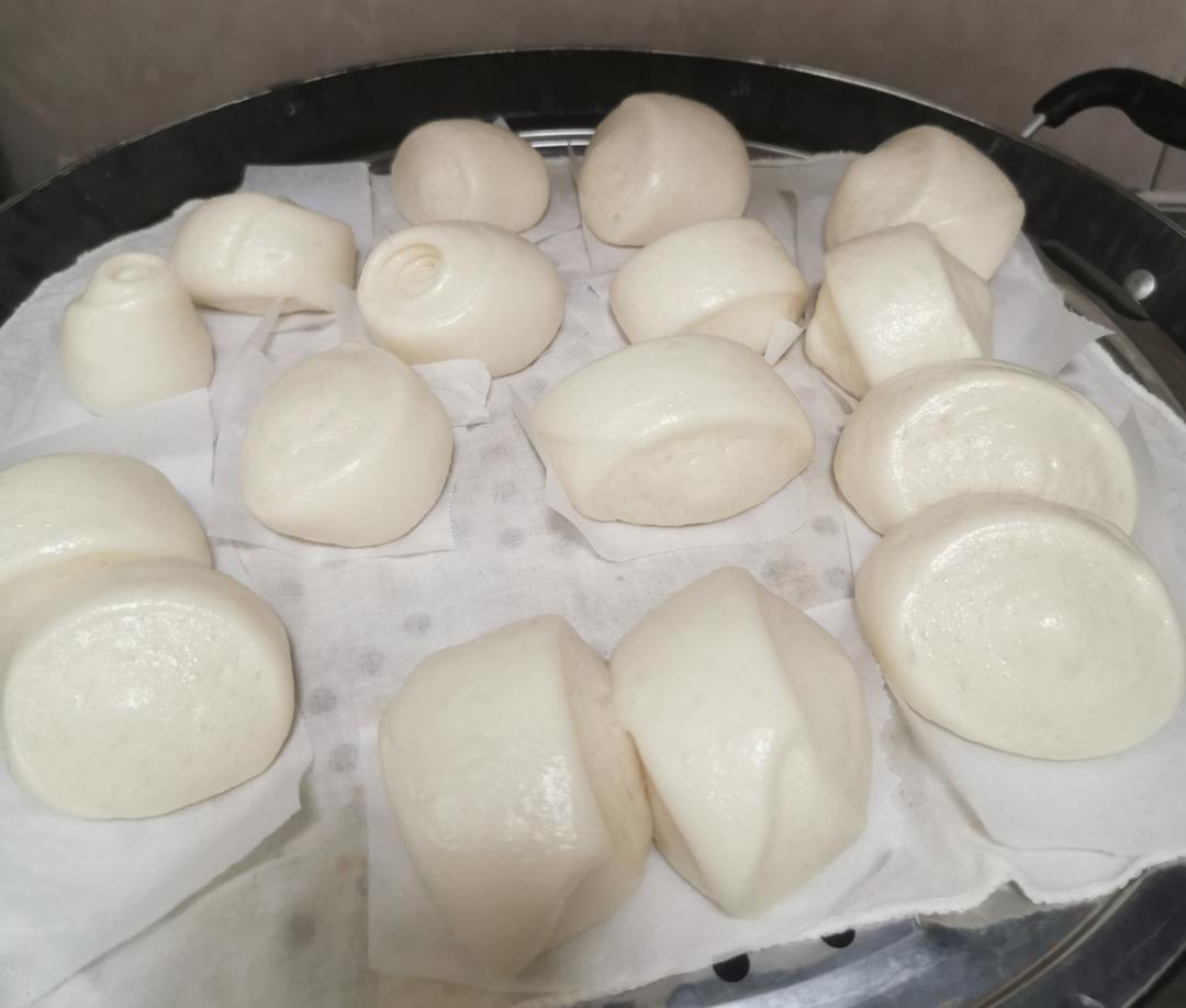 一发奶香小馒头，口感特别好！