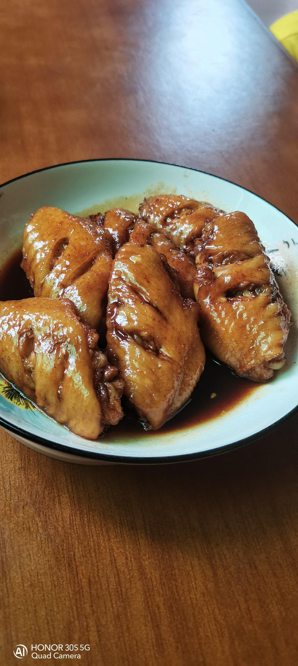 好吃到舔手指的🍋柠檬蒜香烤鸡翅-「家庭版」