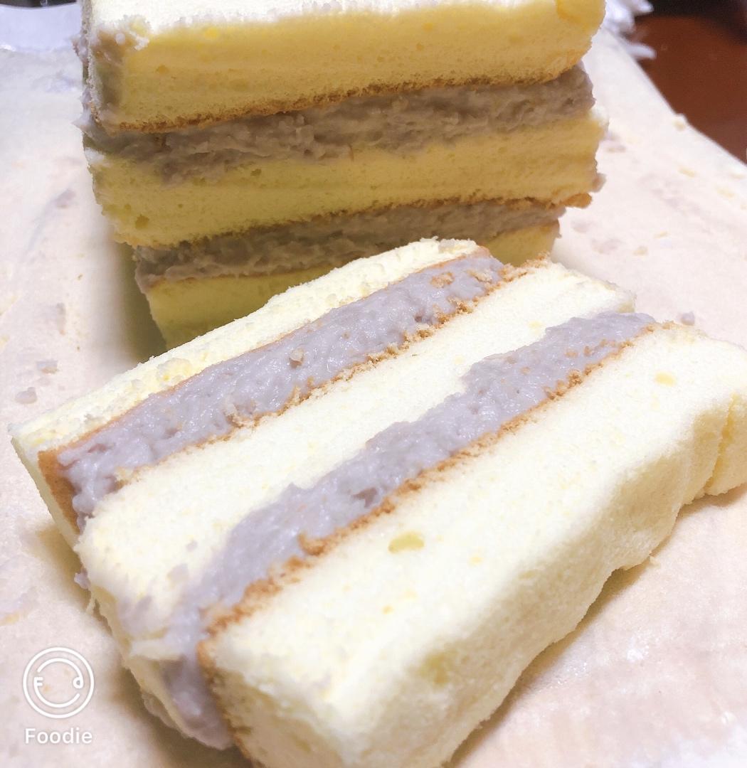 lulu雨露做的好吃到爆炸的真芋头蛋糕