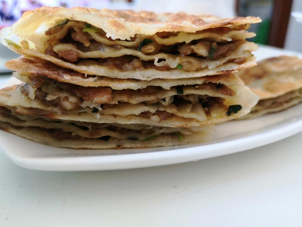 三角肉饼的做法