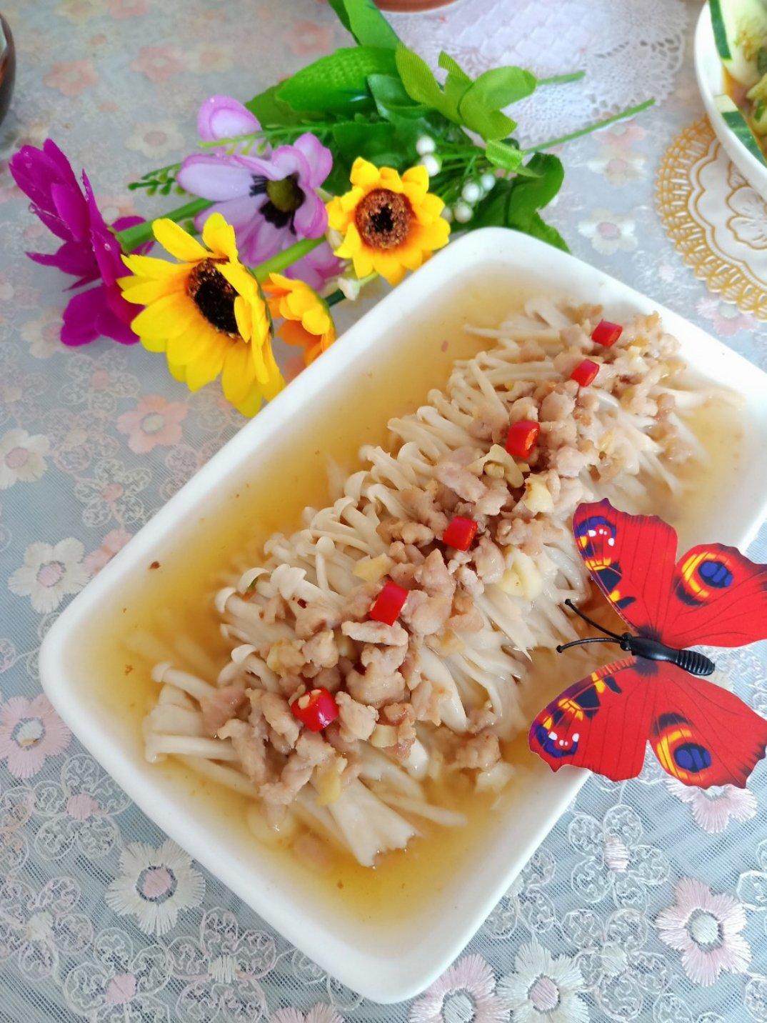 平菇/海鲜菇炒肉