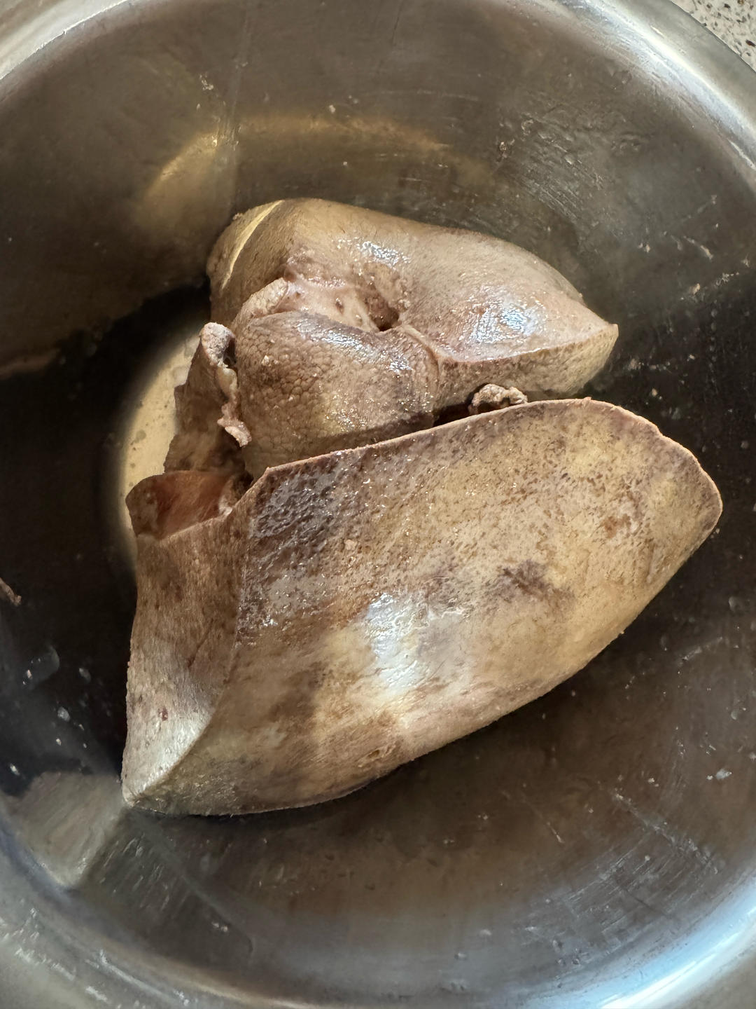 简单至极的白切猪肝