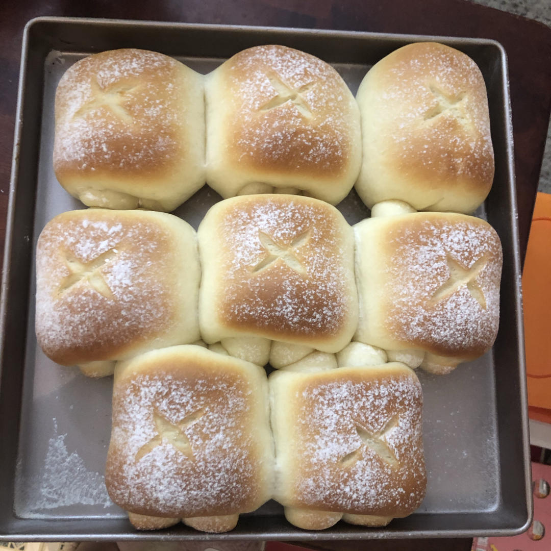 牛奶面包卷 北鼎烤箱食谱