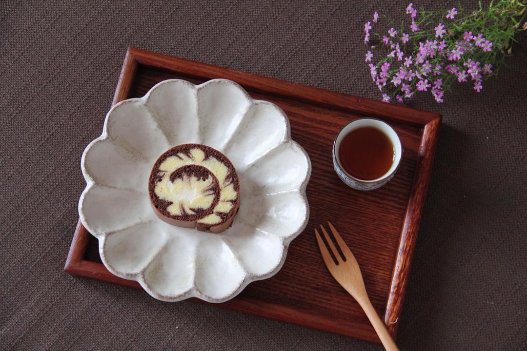 可可旋风蛋糕卷—海氏厨师机版