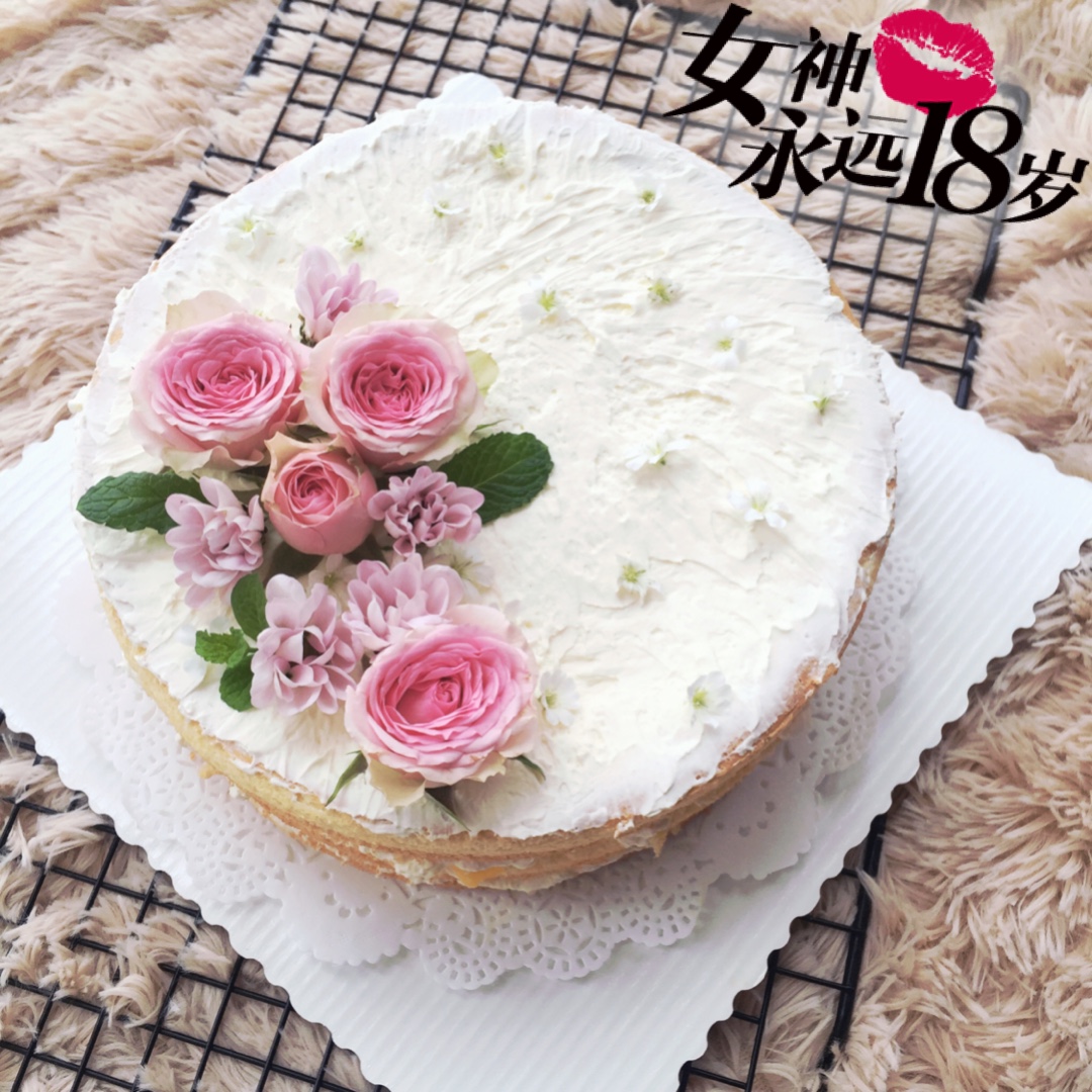 青井老师の酸奶戚风（后蛋法）