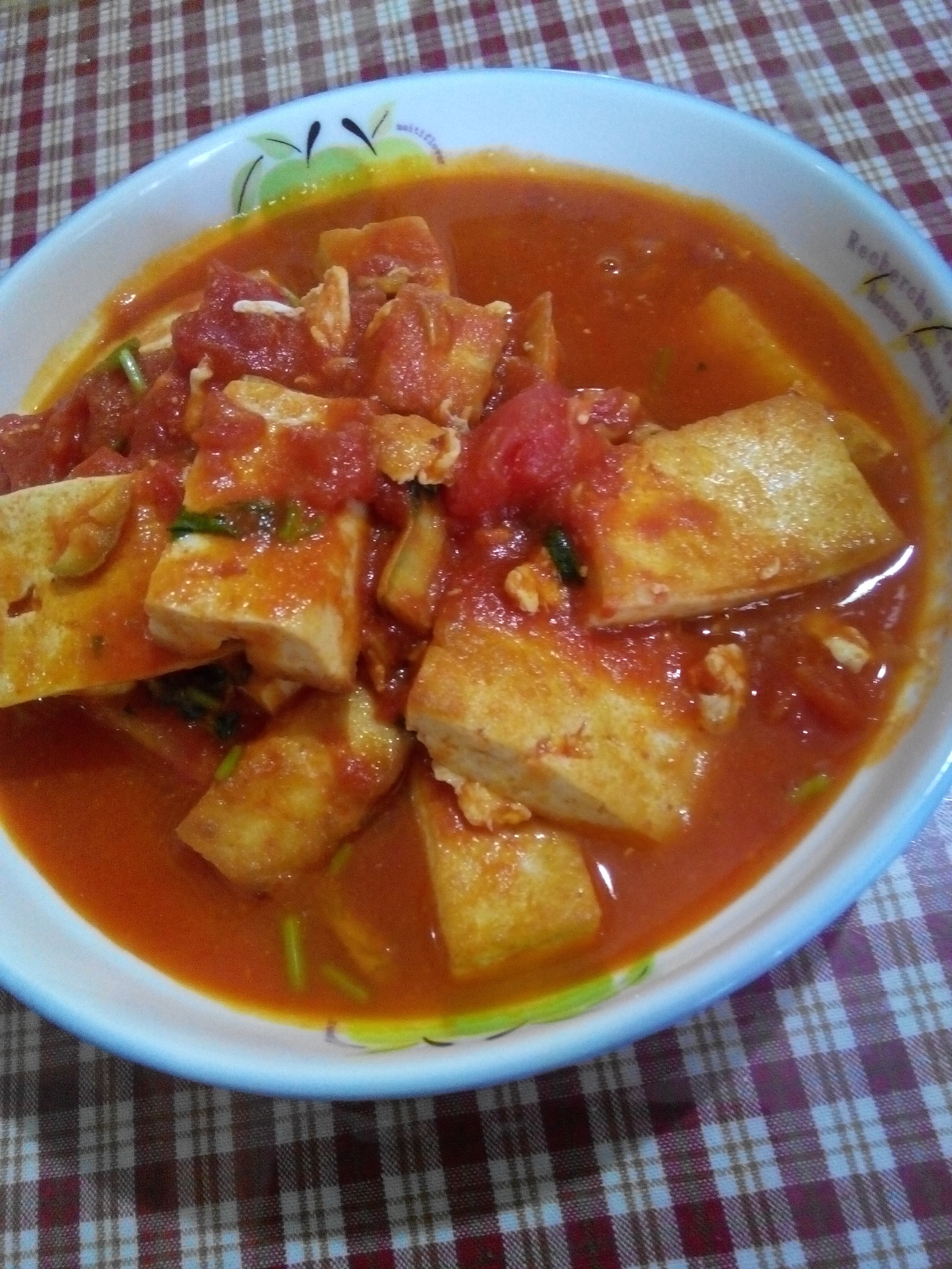 西红柿豆腐