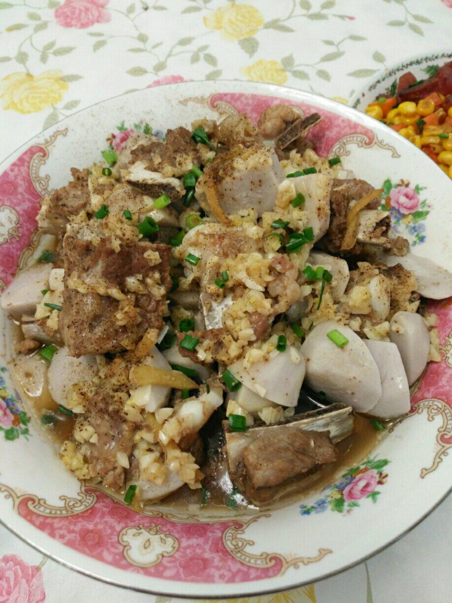 香芋蒸排骨