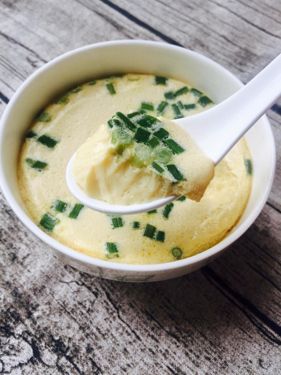 teukyu27做的忆儿时味道61小葱炖蛋