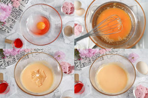 北海道樱花双层芝士蛋糕的做法 步骤14