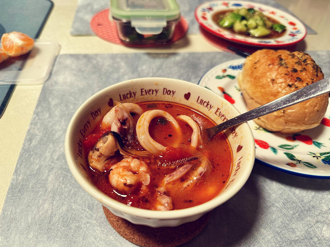 传统海鲜汤 Tuscana Seafood Soup | Table Seven 意大利经典系列