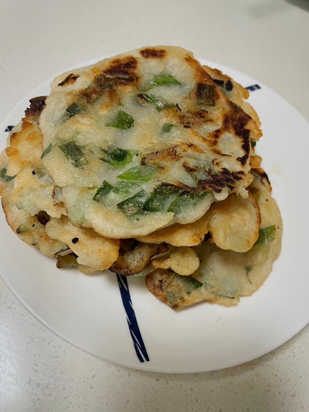 韭菜烙饼的做法