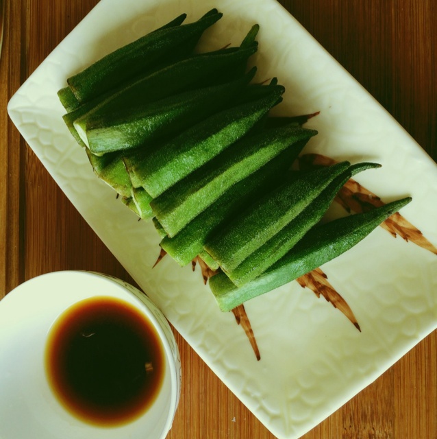 盐烤秋葵