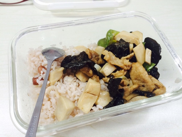 杏鲍菇炒肉片
