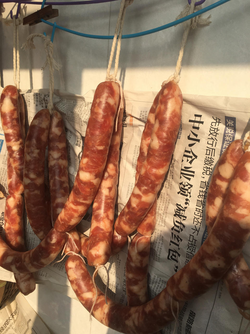 自制广式香肠，用了10年的配方，好吃零失败