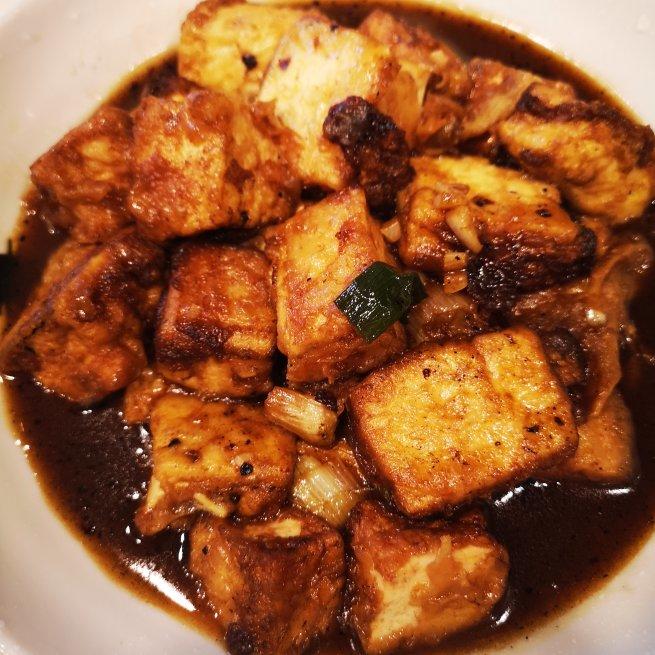 无敌好吃的香煎豆腐