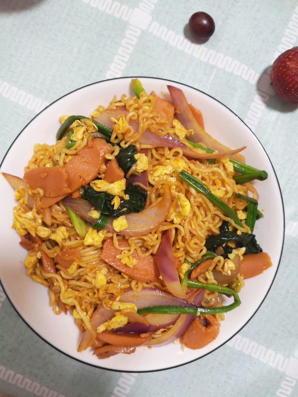 炒方便面（原创）