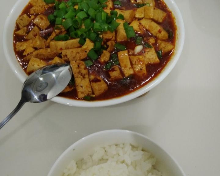 米饭配豆腐的做法
