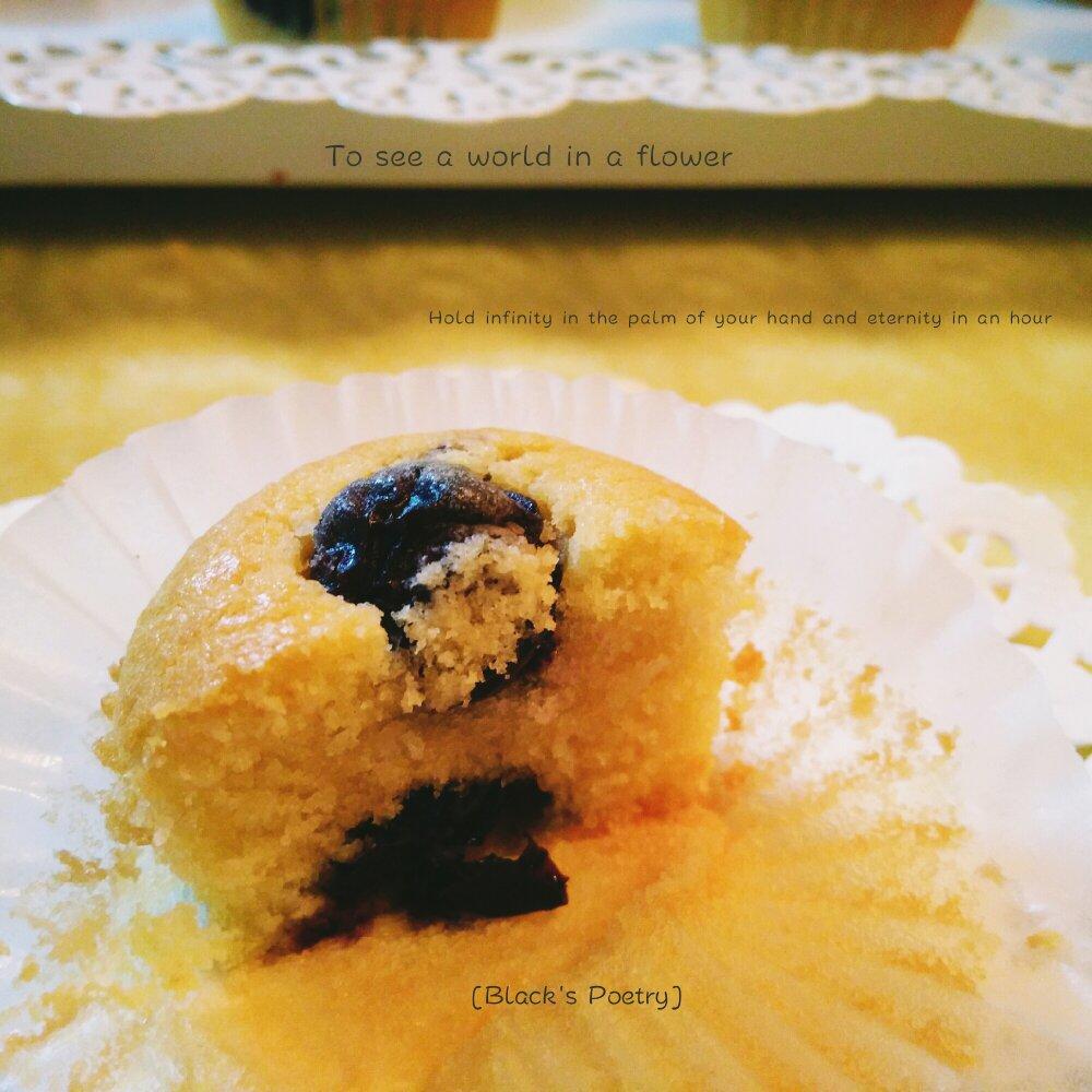 超好吃的蓝莓麦芬