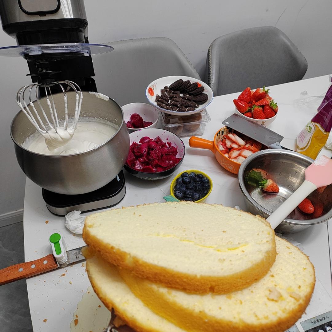 八寸，六寸戚风蛋糕【适合做生日蛋糕的蛋糕胚】