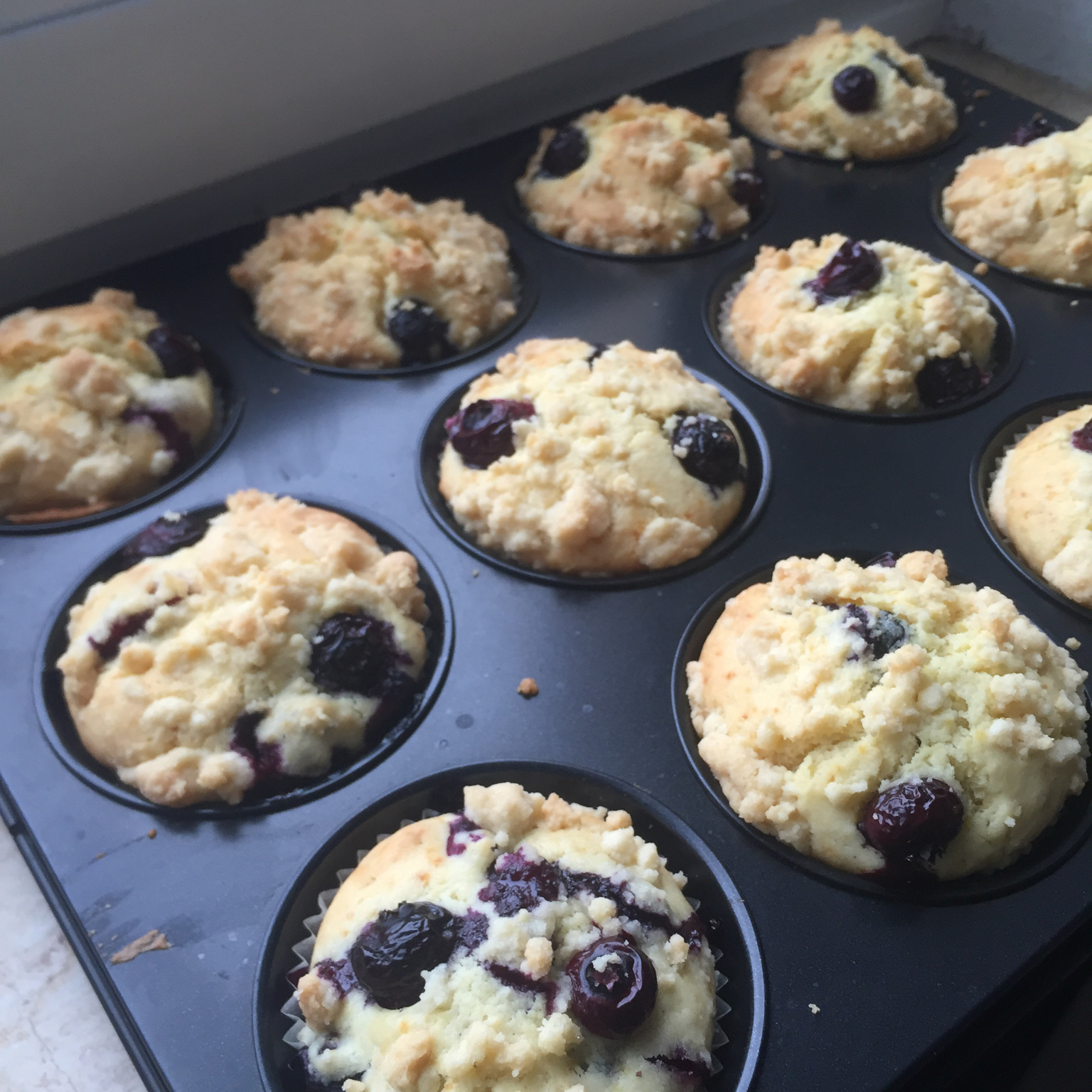 PH大师的金宝顶蓝莓马芬