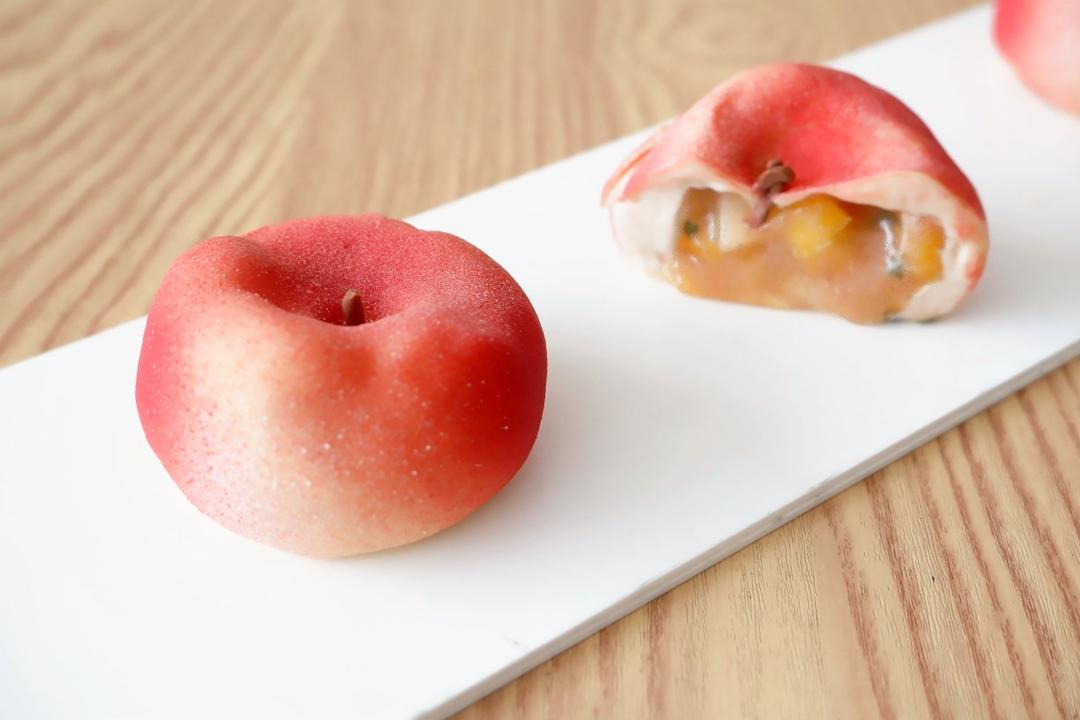 百香果芒果马卡龙