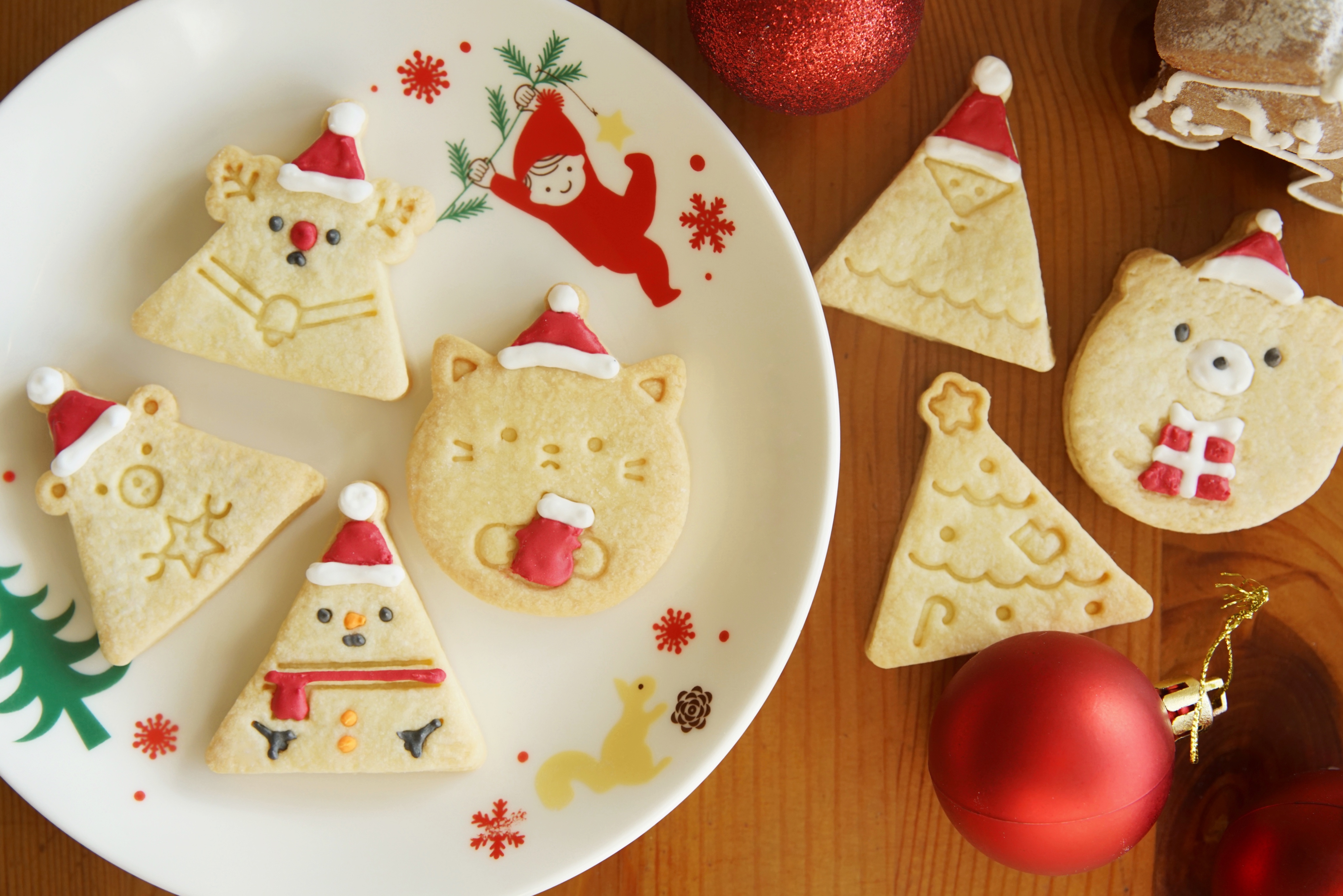 超简单的圣诞饼干🎅可做糖霜饼干底（低糖）的做法