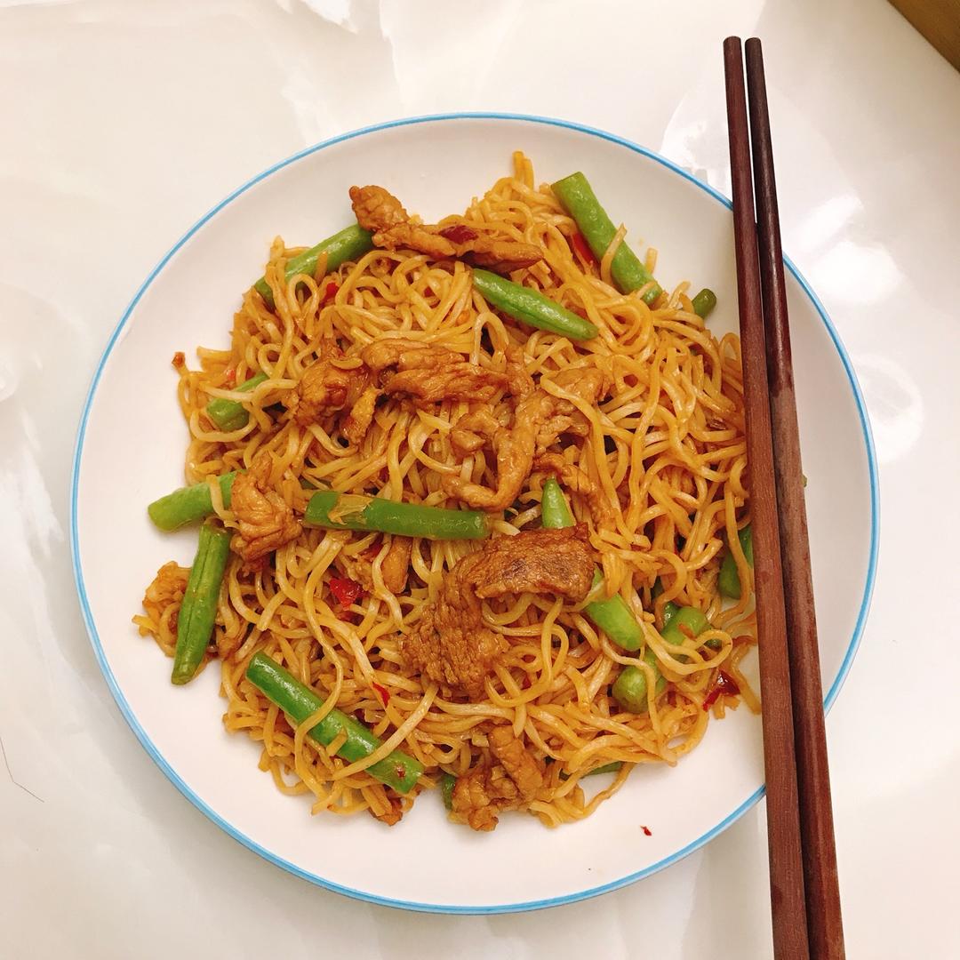 豆角焖面
