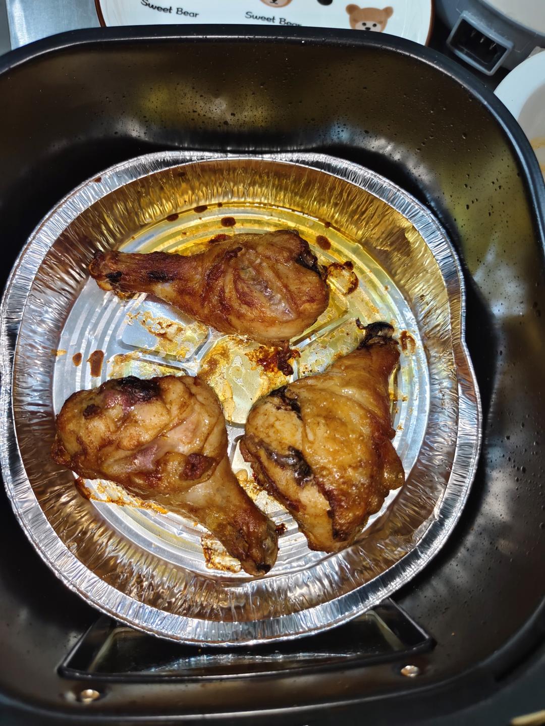 新奥尔良烤鸡腿（空气炸锅版本）