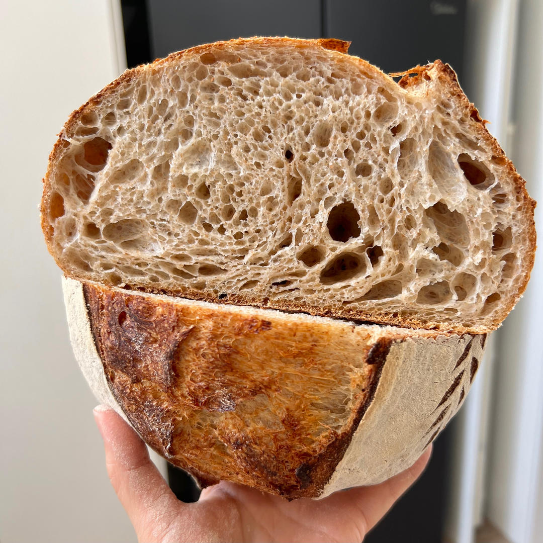如何制作气孔开放的基础款欧包