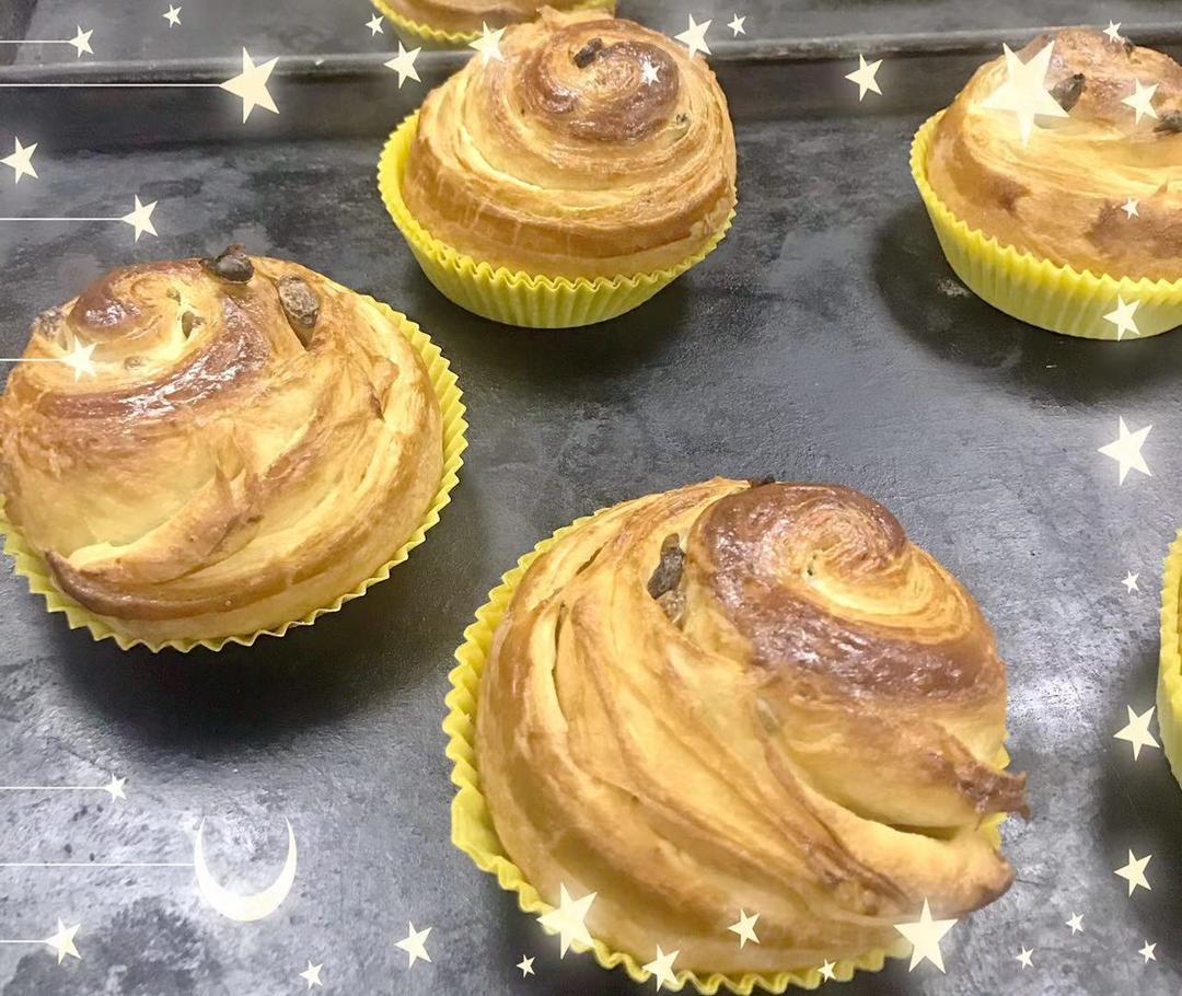 简单易做~丹麦葡萄卷~好吃的不行哈~