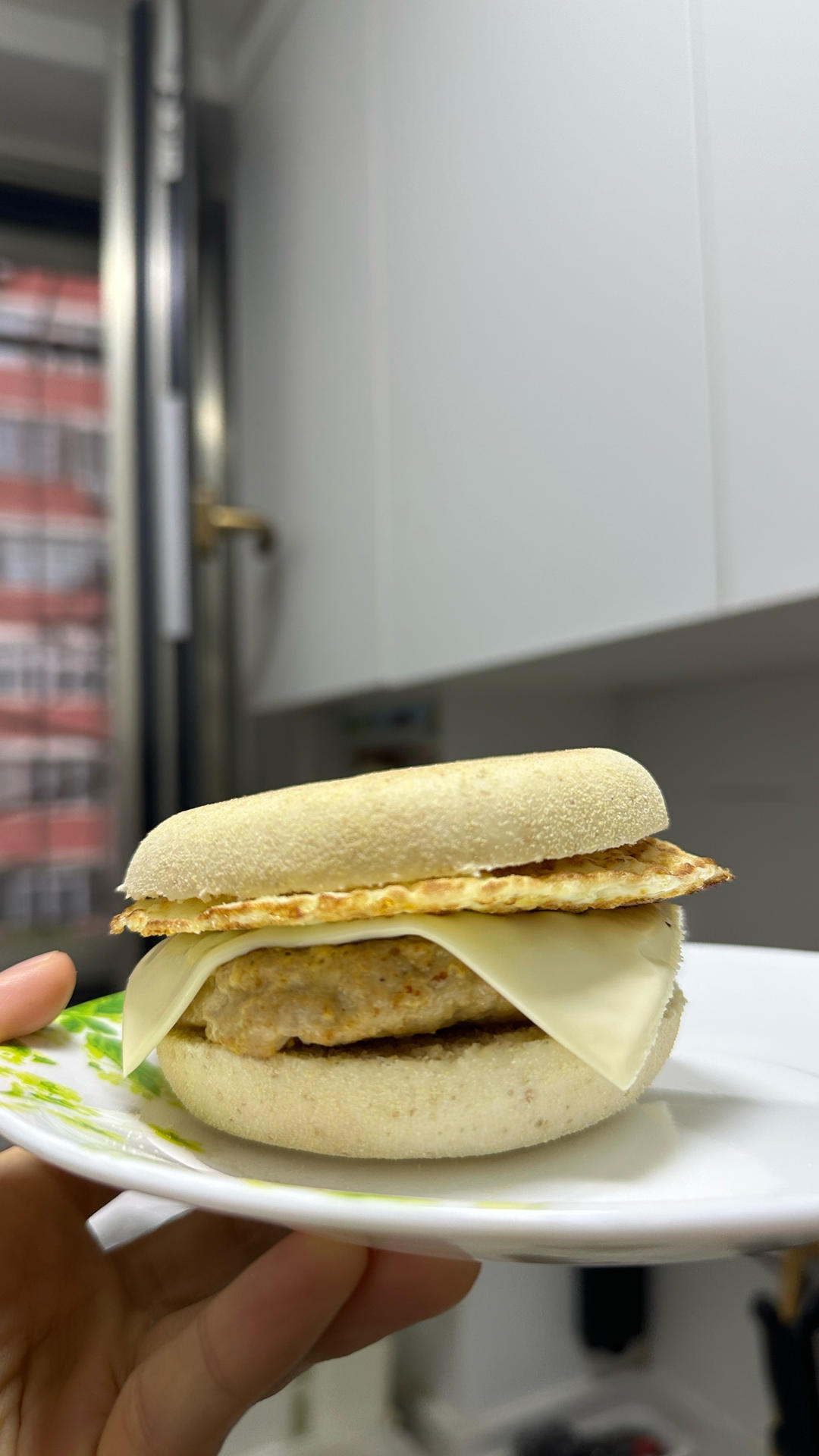 猪柳蛋麦满分 —英式玛芬胚English muffin