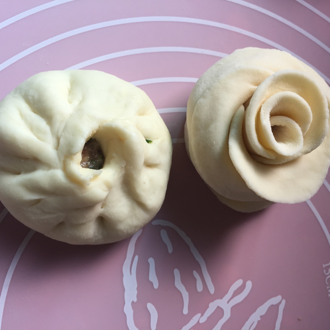 家庭手工肉馅大包子