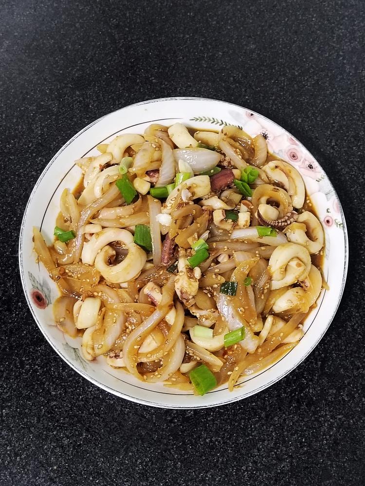 爆炒香辣鱿鱼