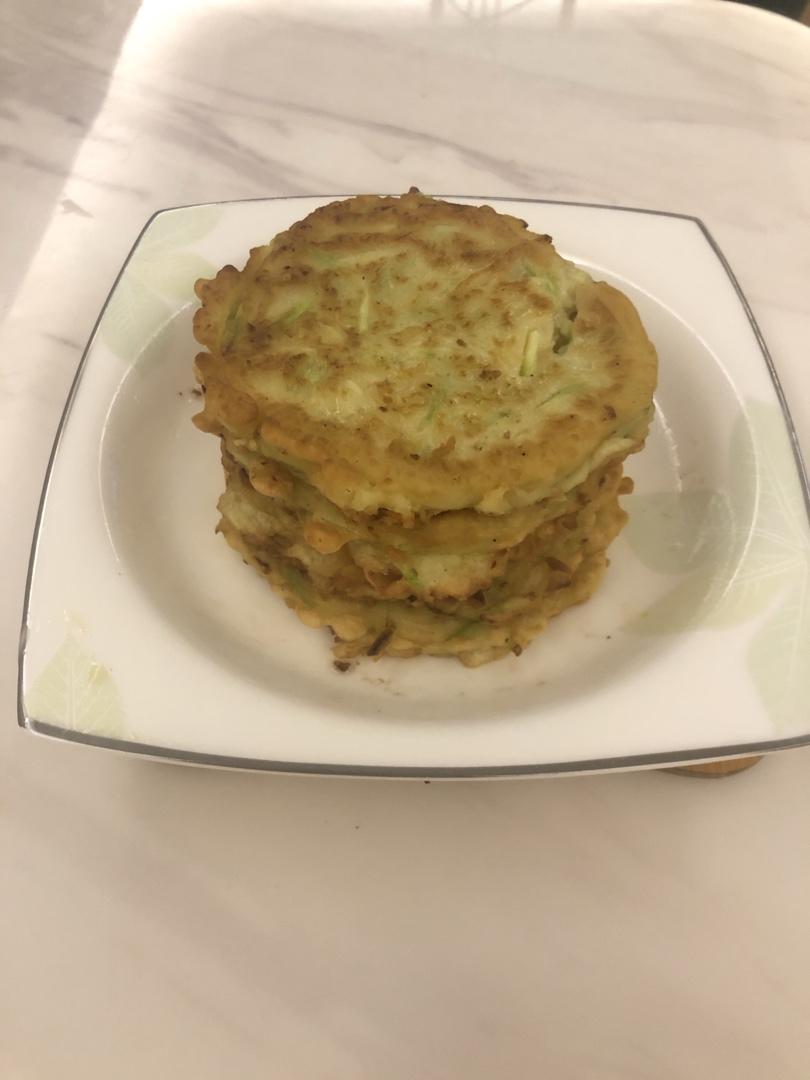 怎么吃都不腻的西葫芦蛋饼