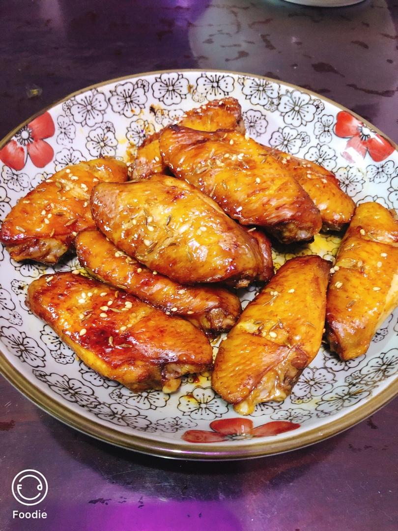 蜜汁鸡翅（烤箱）