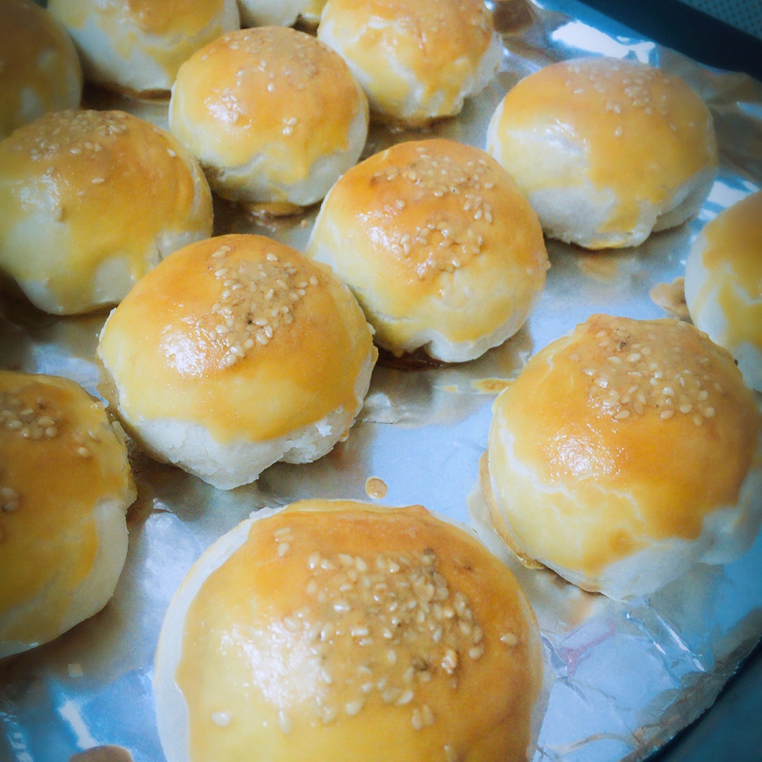 泳式鲜肉榨菜月饼