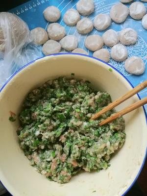 韭菜鲅鱼饺子的做法 步骤6