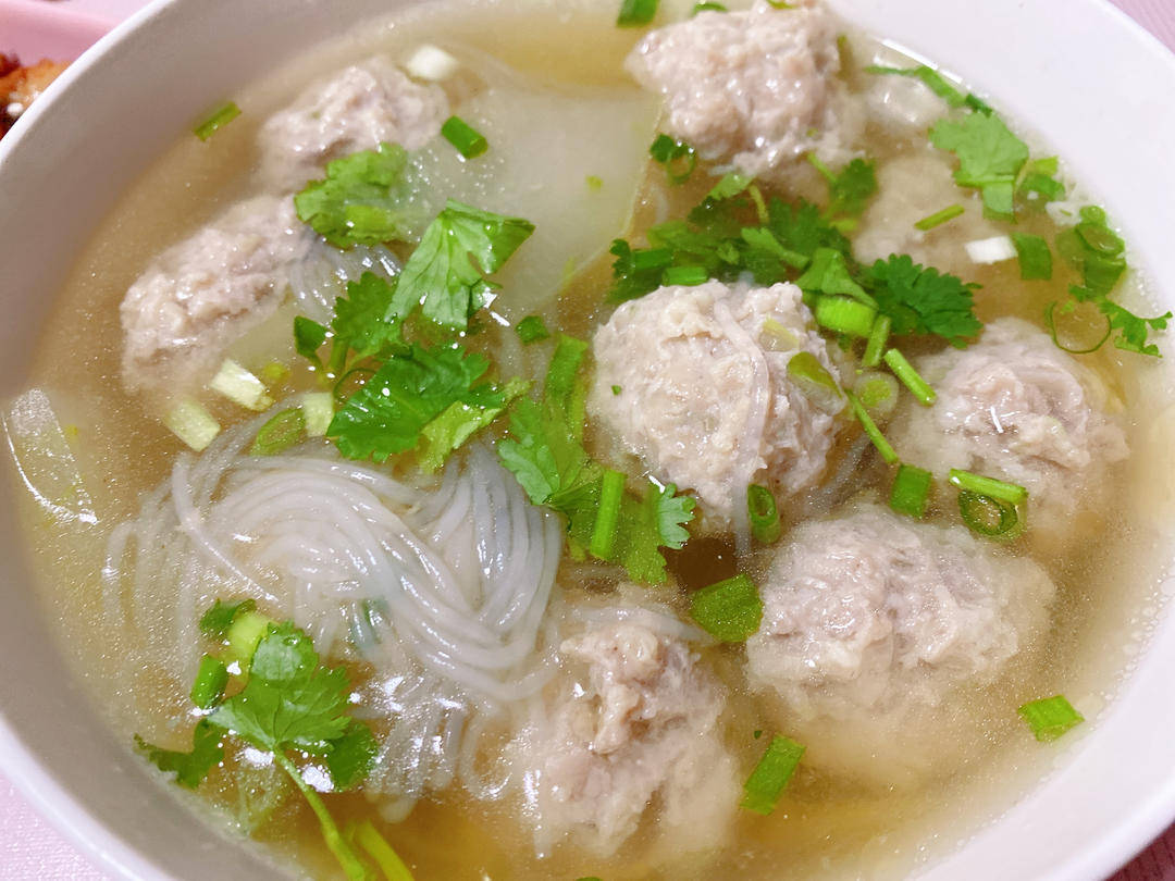 夏天不可错过的家常味--冬瓜丸子汤