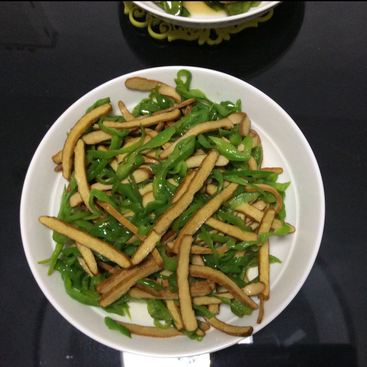 豆干炒青椒