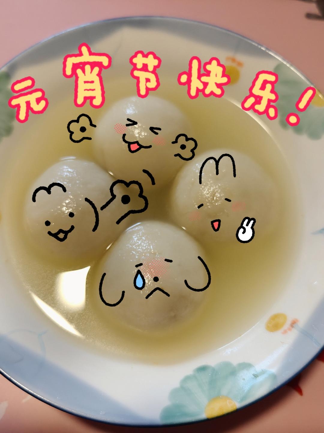 鲜肉馅儿大汤圆