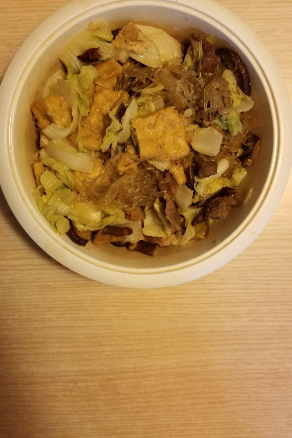 白菜炖粉条