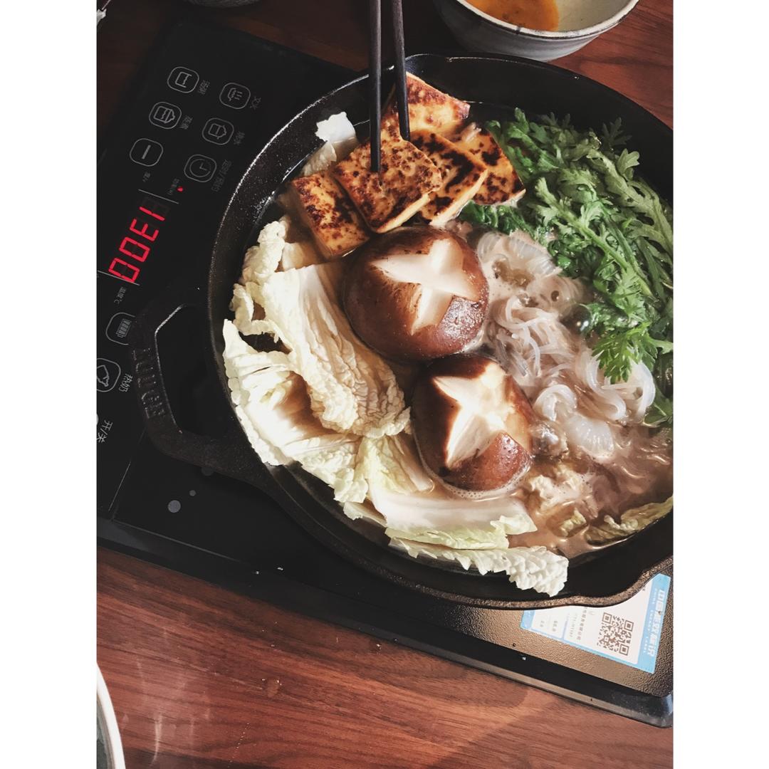 简洁版日式寿喜锅